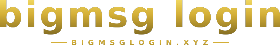 bigmsg login logo
